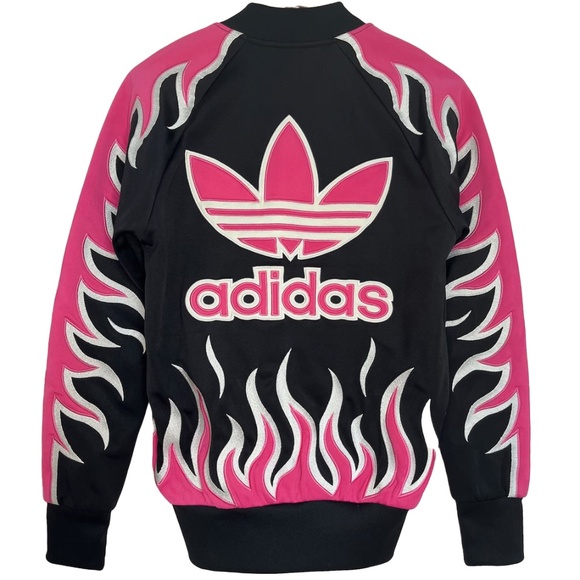 Jeremy Scott x Adidas Flame Track Jacket - Picture 1 of 12